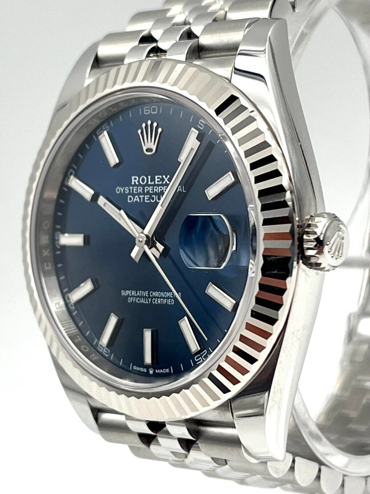 Datejust 126234 Silver/Blue