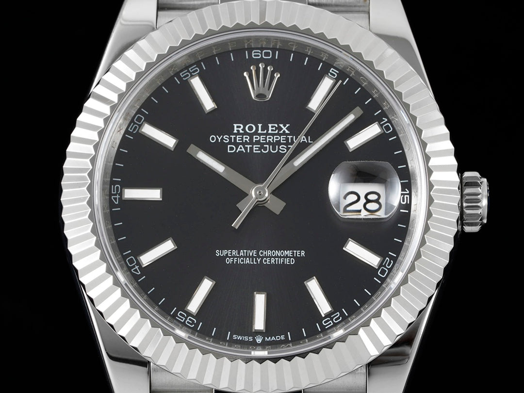 Datejust 126234 Silver/Black