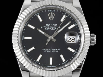 Datejust 126234 Silver/Black