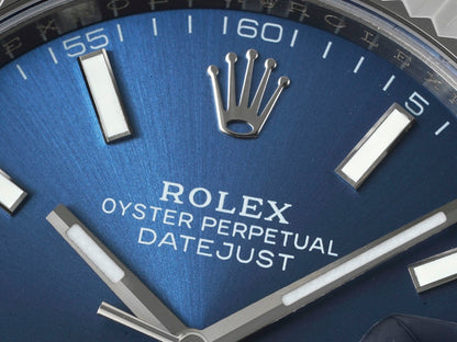 Datejust 126234 Silver/Blue