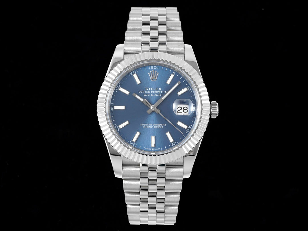 Datejust 126234 Silver/Blue