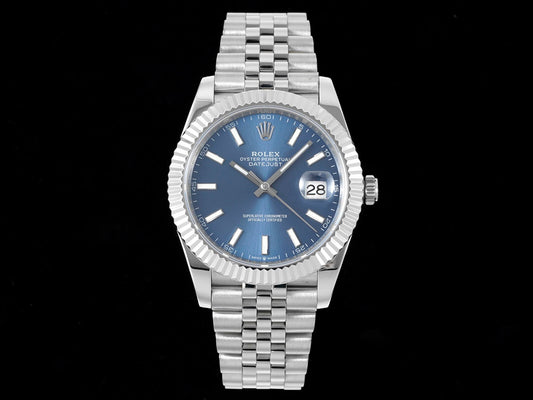 Datejust 126234 Silver/Blue