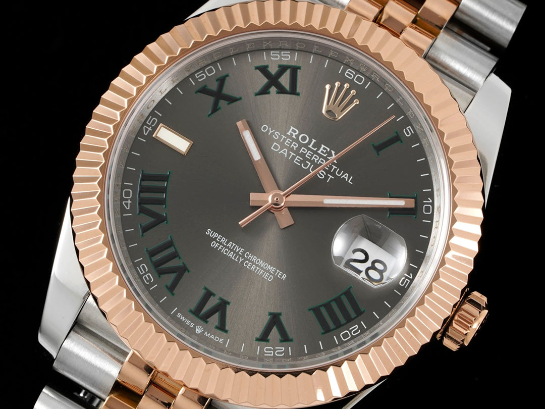Datejust 126231 Silver/Rose