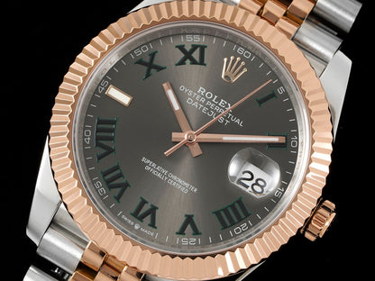 Datejust 126231 Silver/Rose