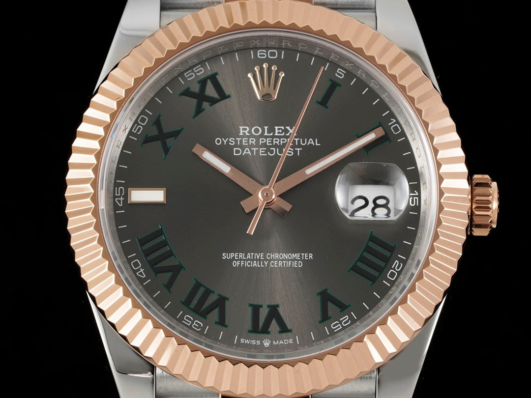 Datejust 126231 Silver/Rose