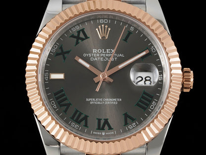 Datejust 126231 Silver/Rose