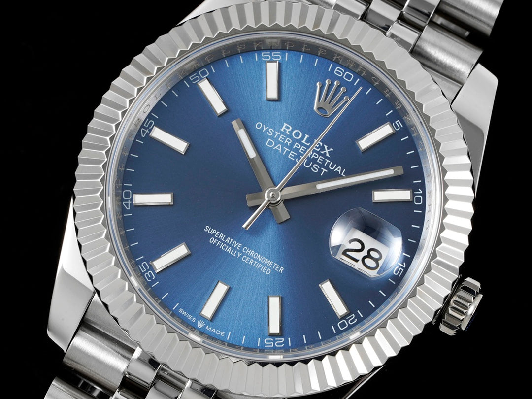 Datejust 126234 Silver/Blue