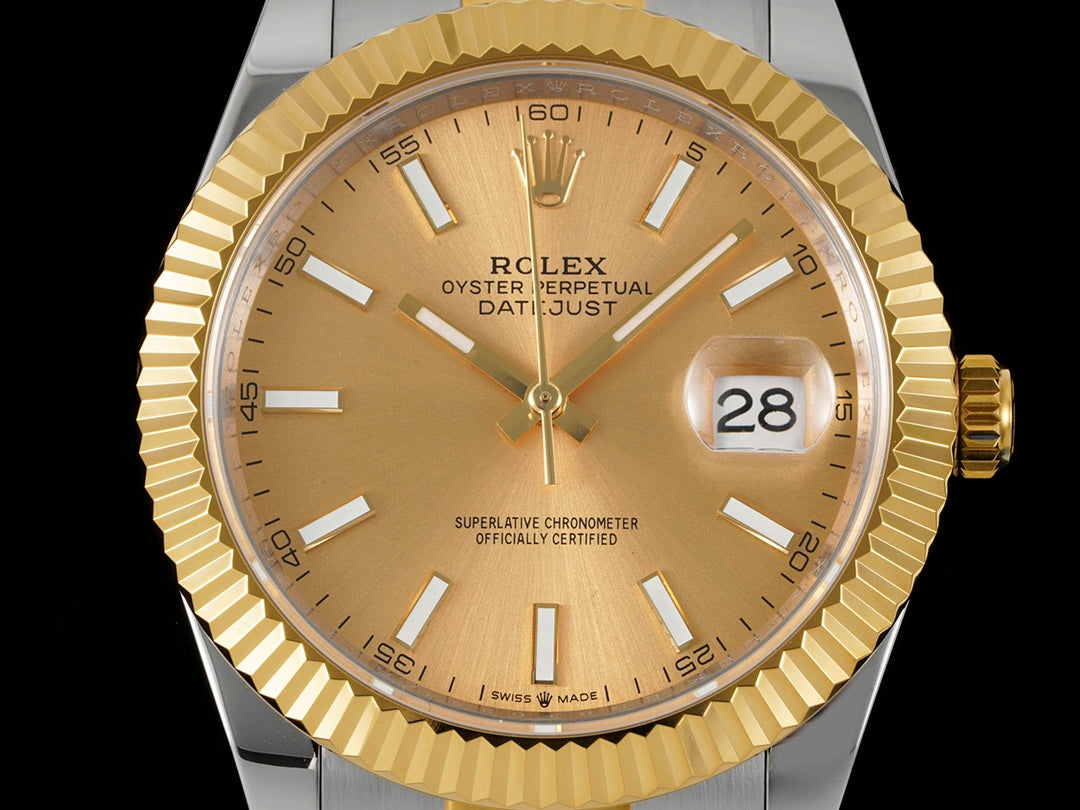 Datejust 126233 Silver/Gold