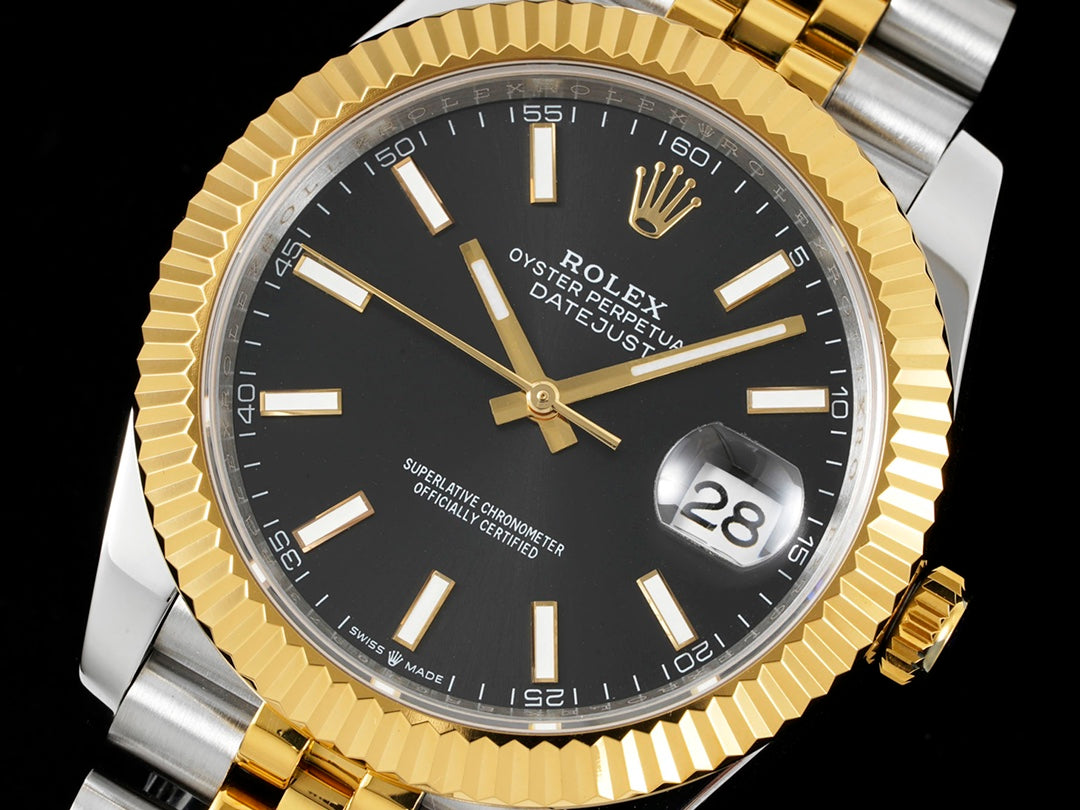 Datejust 126233 Silver/Gold/Black