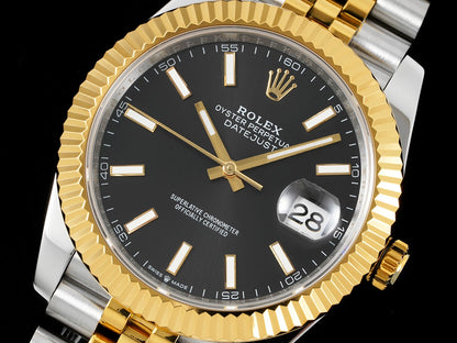 Datejust 126233 Silver/Gold/Black