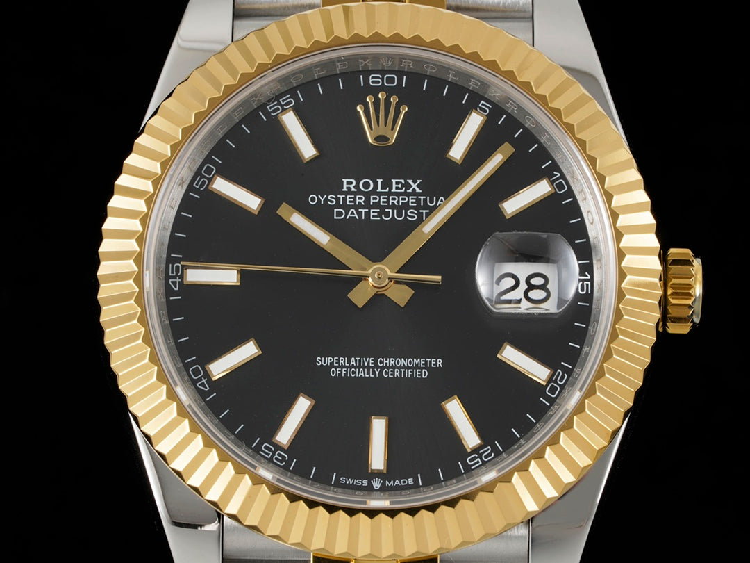 Datejust 126233 Silver/Gold/Black