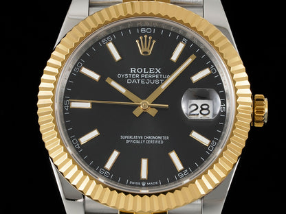 Datejust 126233 Silver/Gold/Black