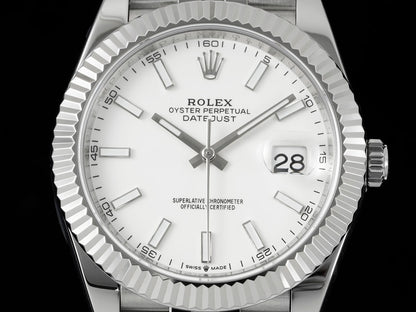 Datejust 126334 Silver/White