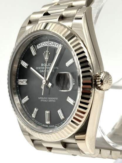 Day-Date 228239 Silver/Black