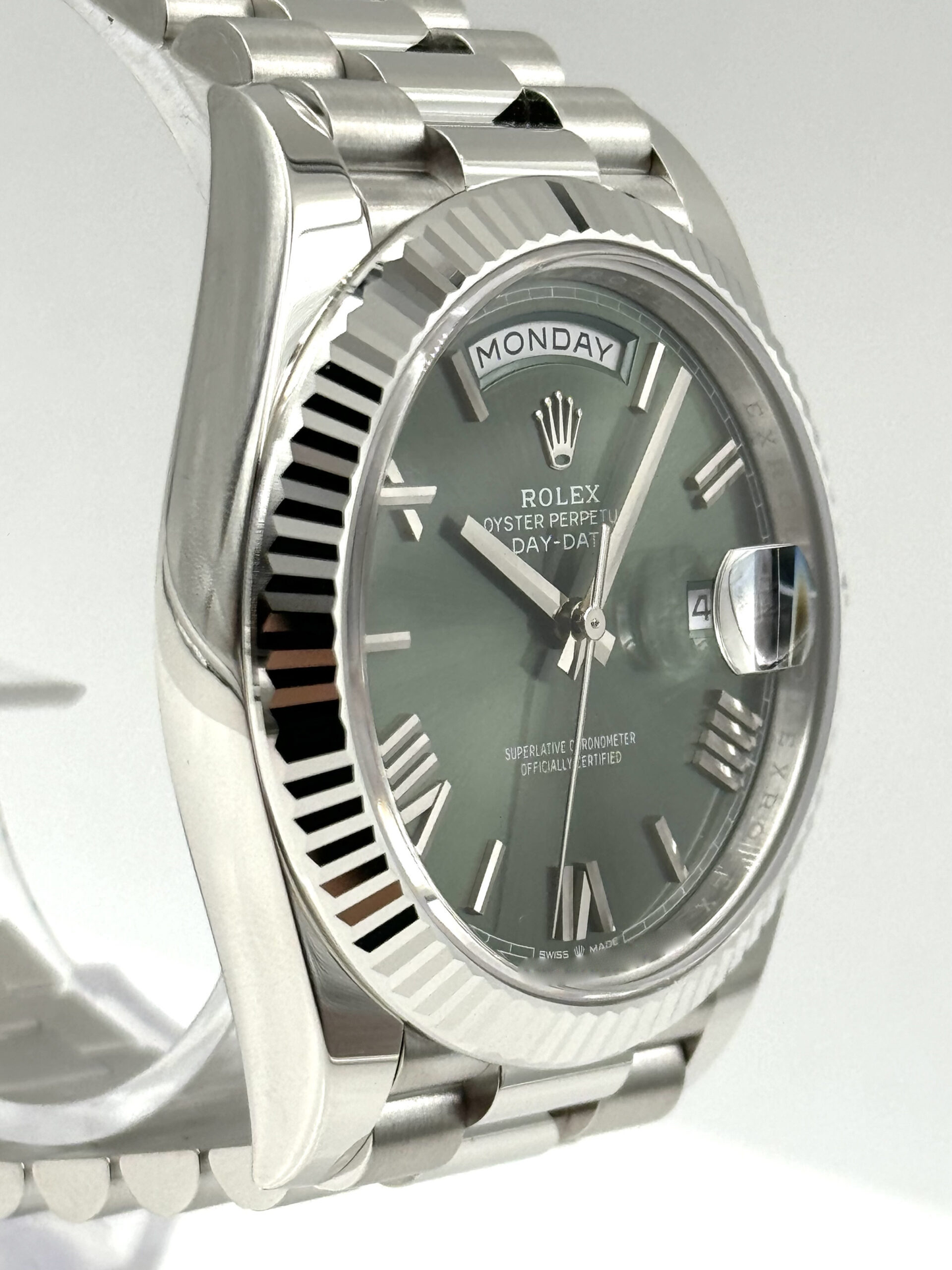 Day-Date 228239 Silver/Ombre
