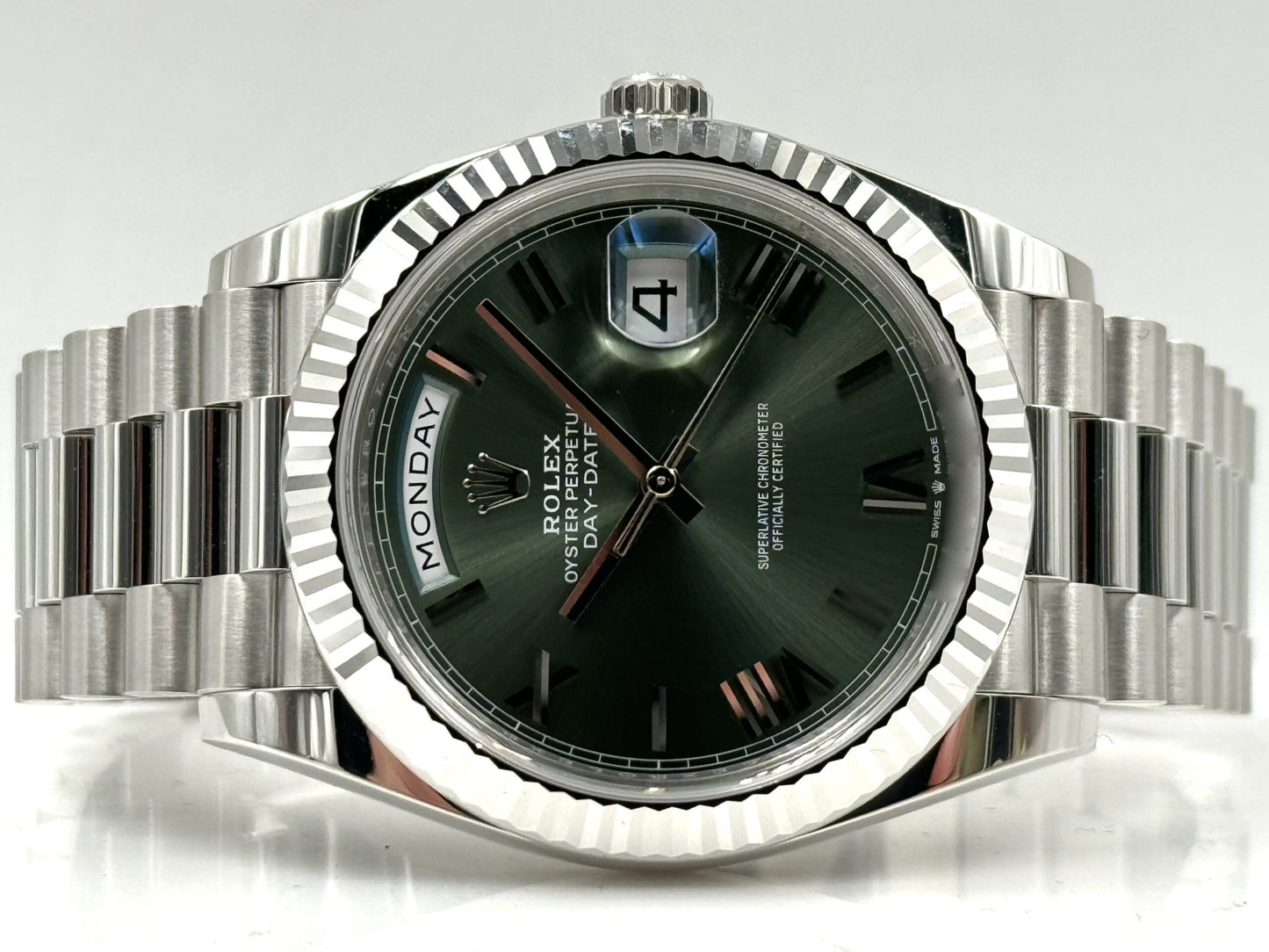 Day-Date 228239 Silver/Ombre
