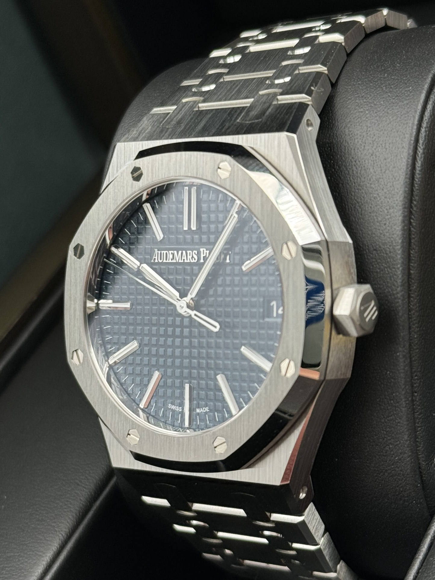 Royal Oak Silver/Blue 15510ST
