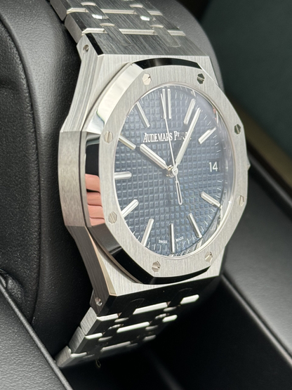 Royal Oak Silver/Blue 15510ST