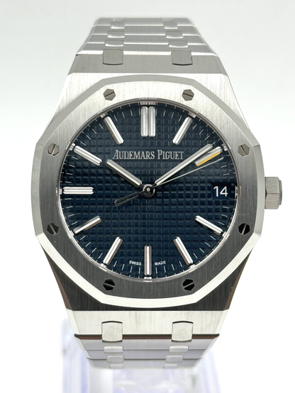 Royal Oak Silver/Blue 15510ST
