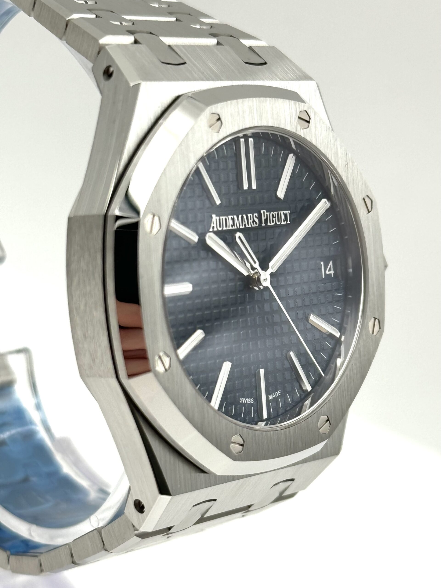Royal Oak Silver/Blue 15510ST