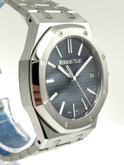 Royal Oak Silver/Blue 15510ST