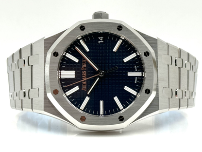 Royal Oak Silver/Blue 15510ST