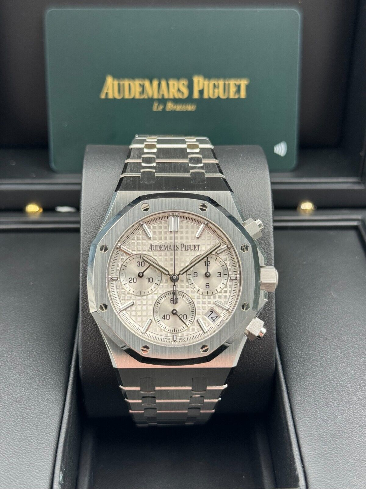 Royal Oak Chronograph Silver/White 26240ST