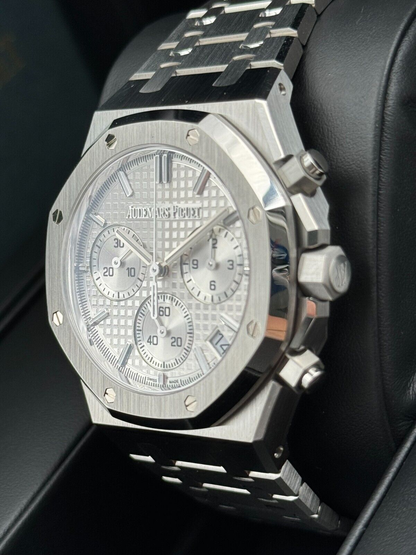 Royal Oak Chronograph Silver/White 26240ST