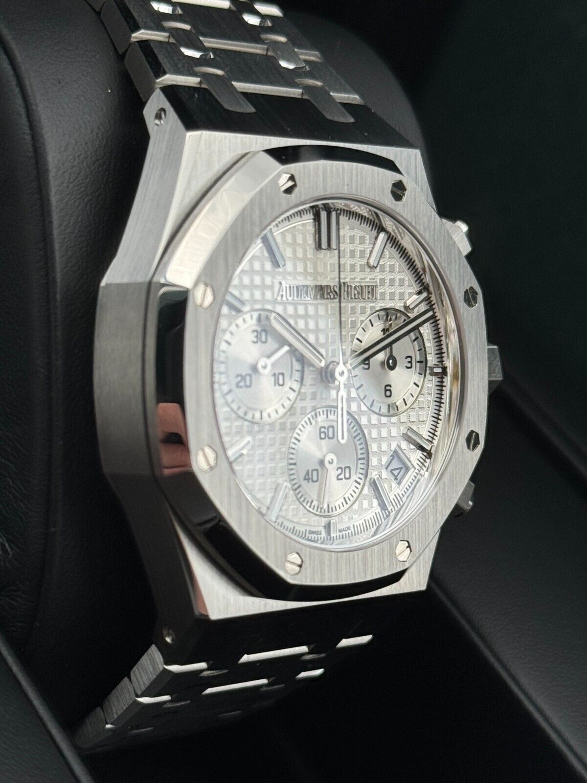 Royal Oak Chronograph Silver/White 26240ST