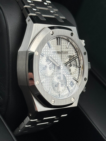 Royal Oak Chronograph Silver/White 26240ST