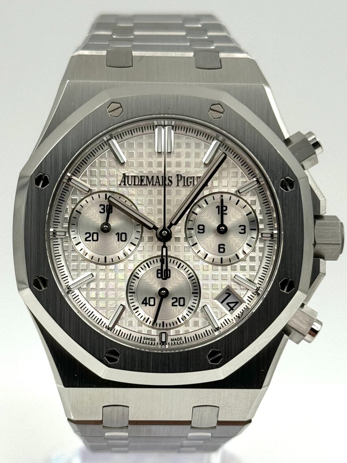 Royal Oak Chronograph Silver/White 26240ST