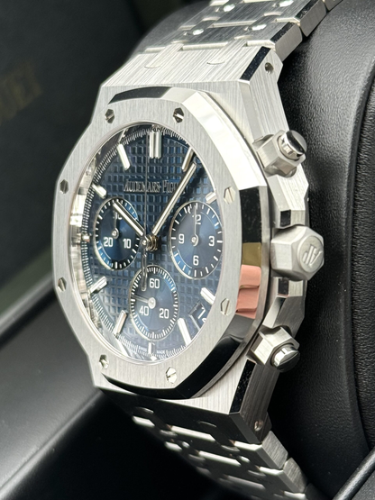 Royal Oak Chronograph Silver/Blue 26240ST