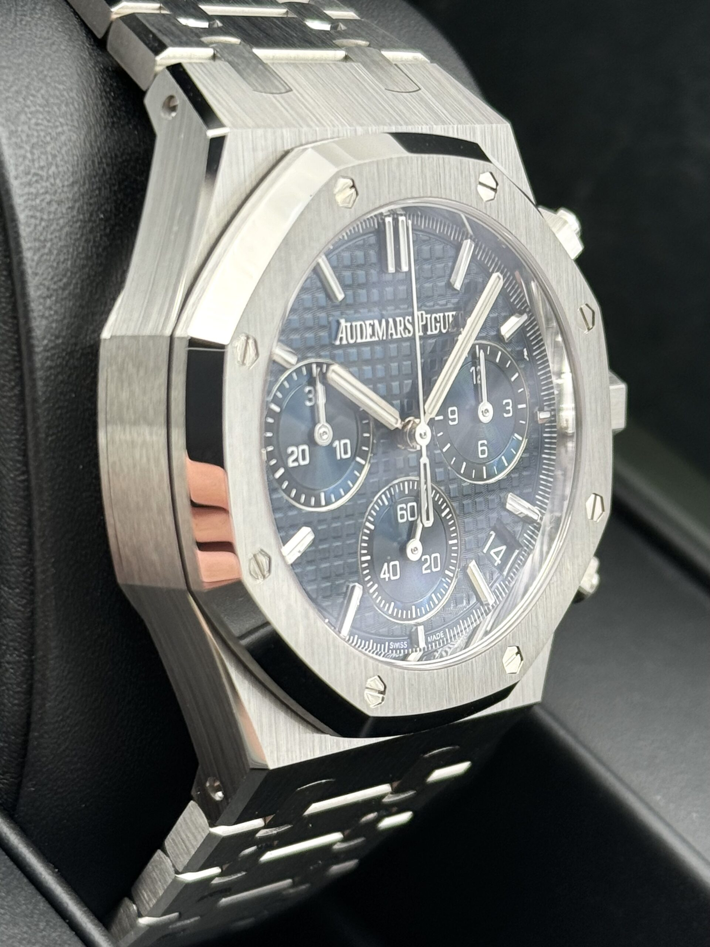 Royal Oak Chronograph Silver/Blue 26240ST