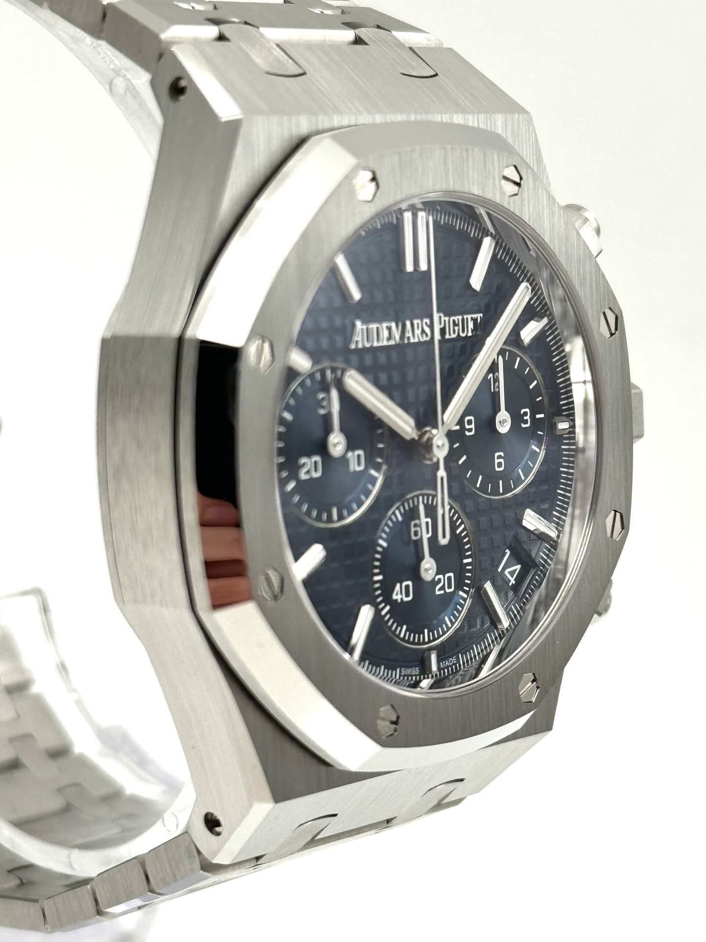 Royal Oak Chronograph Silver/Blue 26240ST