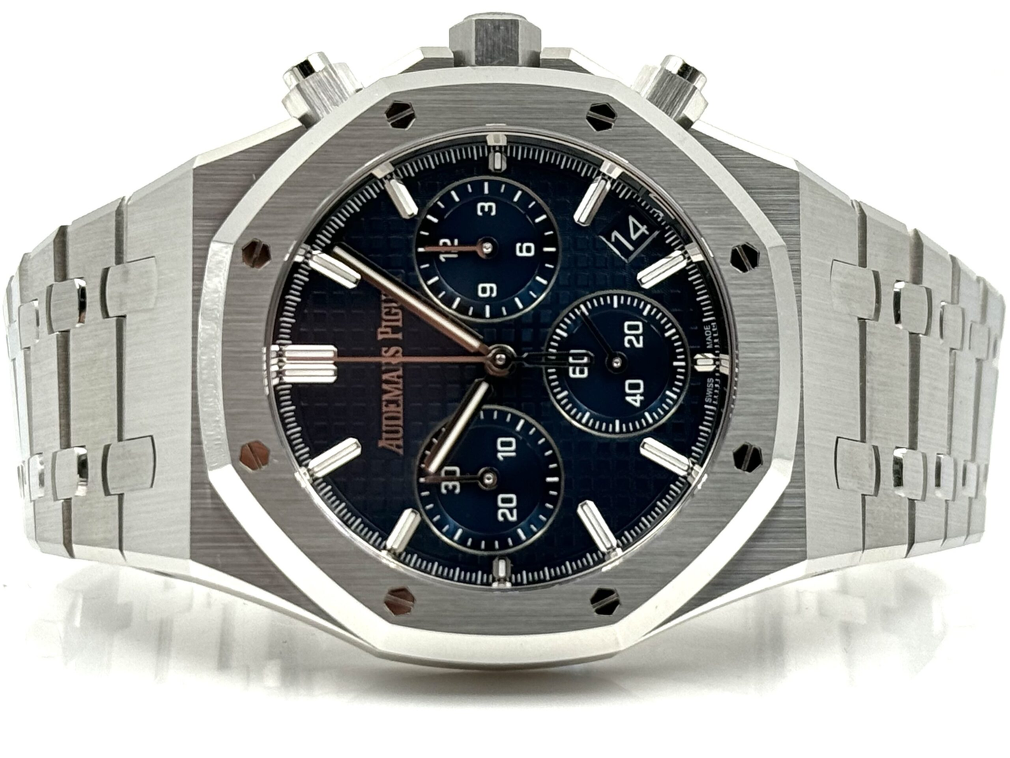 Royal Oak Chronograph Silver/Blue 26240ST