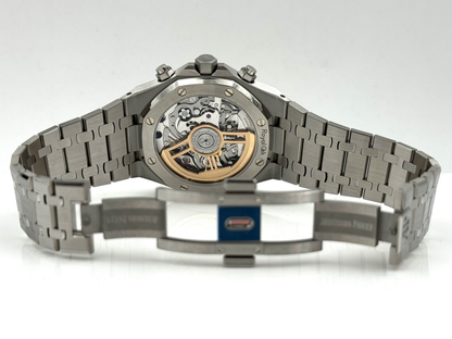 Royal Oak Chronograph Silver/Blue 26240ST