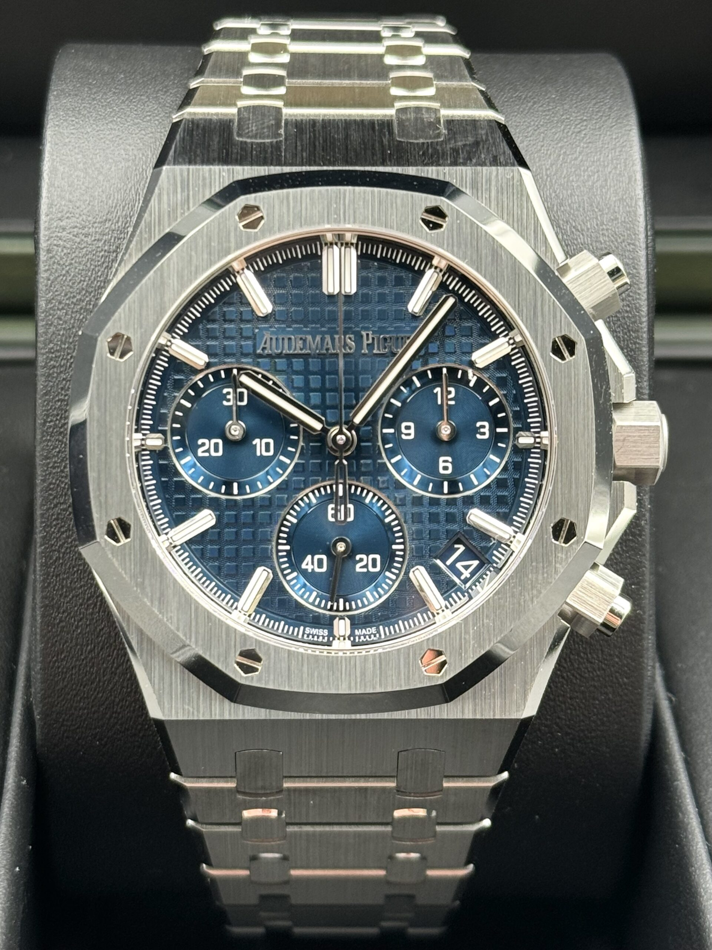 Royal Oak Chronograph Silver/Blue 26240ST