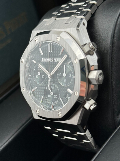 Royal Oak Chronograph Silver/Khaki 26240ST