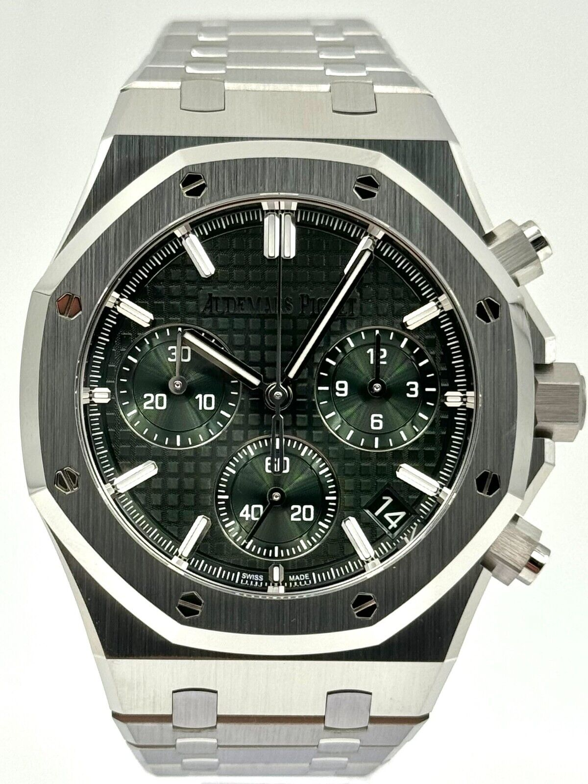 Royal Oak Chronograph Silver/Khaki 26240ST