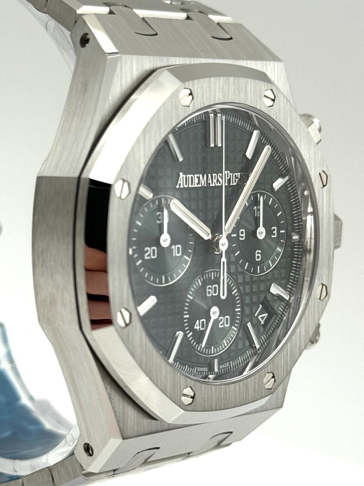 Royal Oak Chronograph Silver/Khaki 26240ST