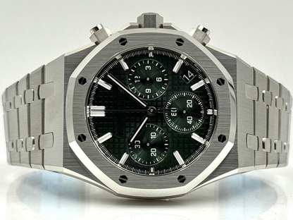 Royal Oak Chronograph Silver/Khaki 26240ST