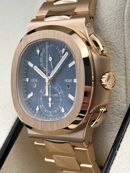 Nautilus Gold/Blue 5990/1R-001