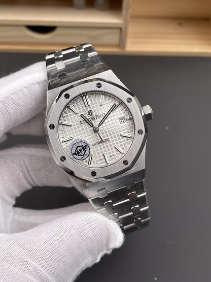 Royal Oak Silver/White 15400ST