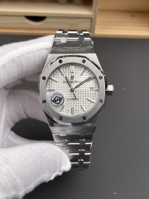 Royal Oak Silver/White 15400ST