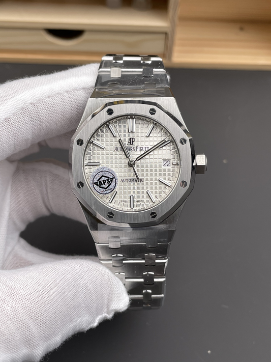 Royal Oak Silver/White 15400ST