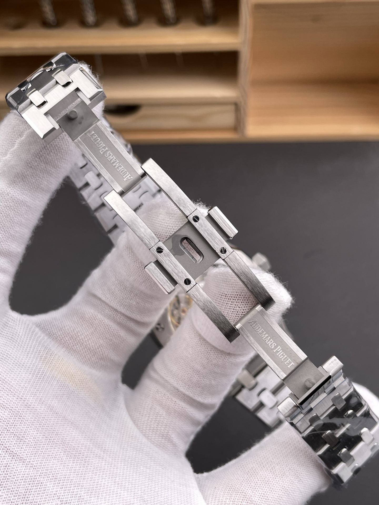 Royal Oak Silver/Black 15400ST