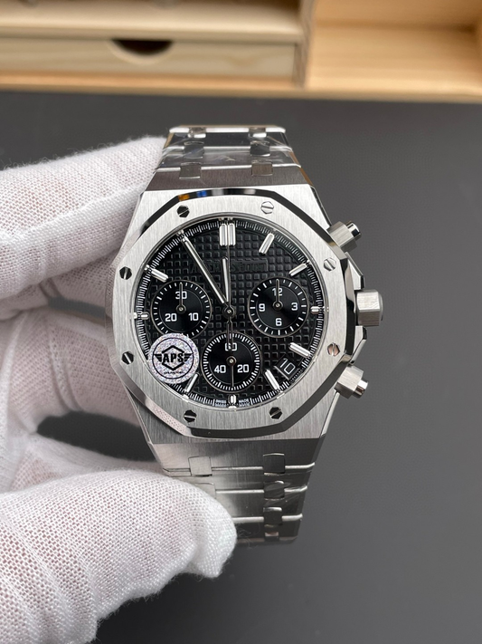 Royal Oak Chronograph Silver/Black 26240ST
