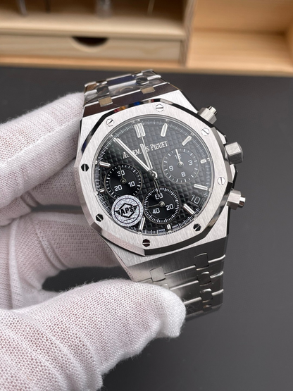Royal Oak Chronograph Silver/Black 26240ST