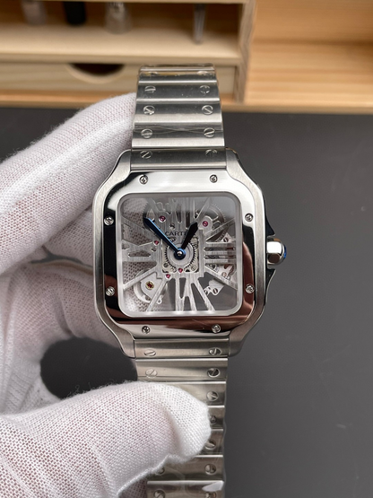 Santos Skeleton Silver/White