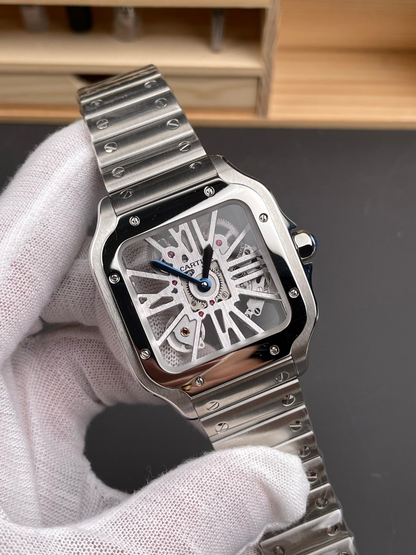 Santos Skeleton Silver/White